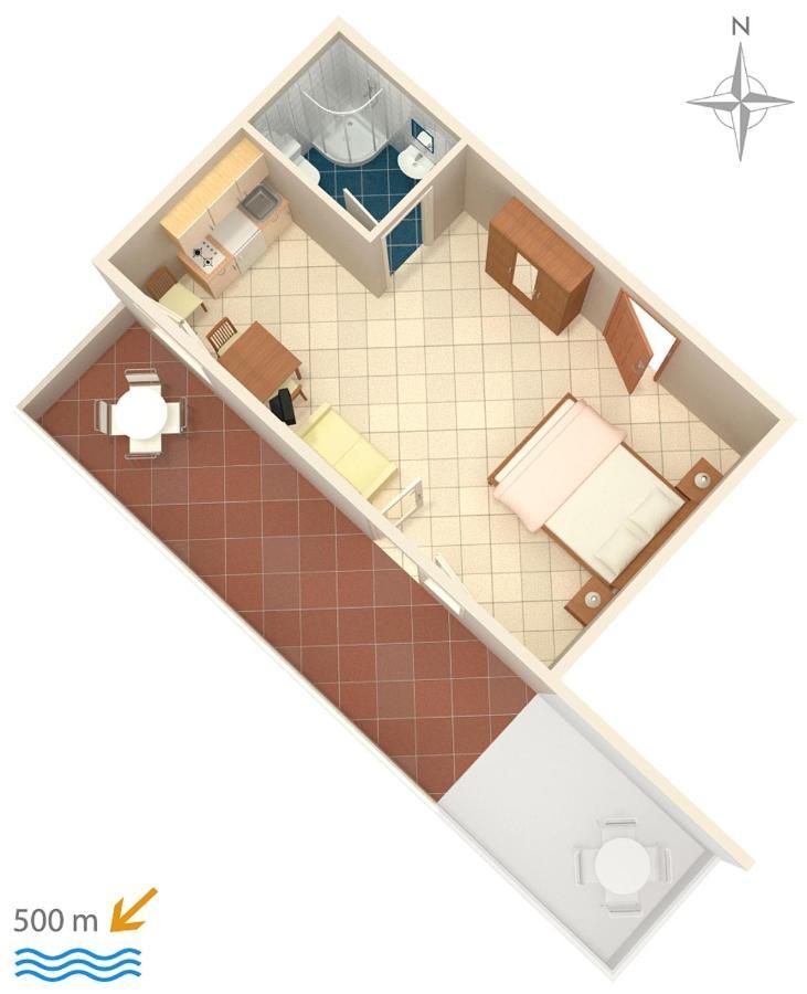 Apartments With A Parking Space Vodice - 6178 エクステリア 写真